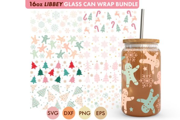 Christmas SVG Bundle 16 Oz Libbey: Graphics & Crafts Review