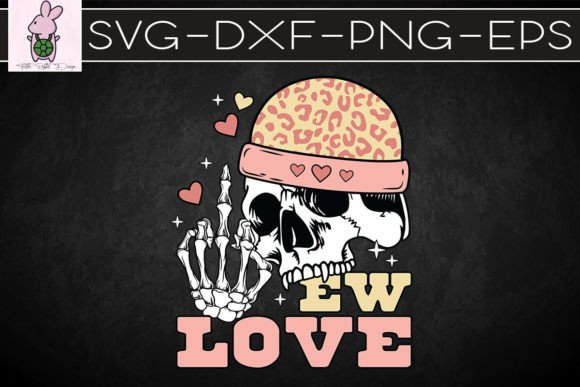 Ew LOVE Skull Retro Valentine: A Crafts & Graphics Review