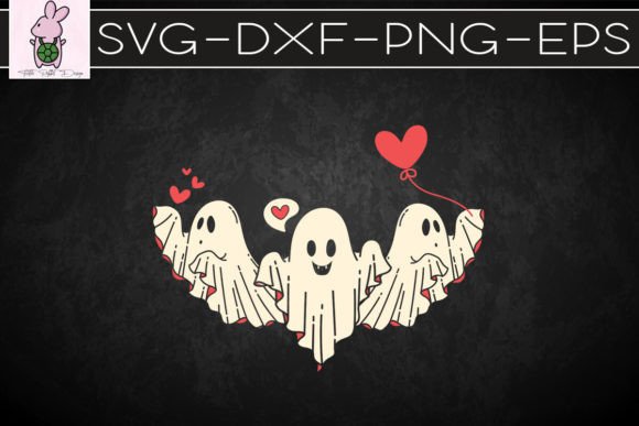 Ghostly Love Hearts Floating: Graphics & Crafts Review