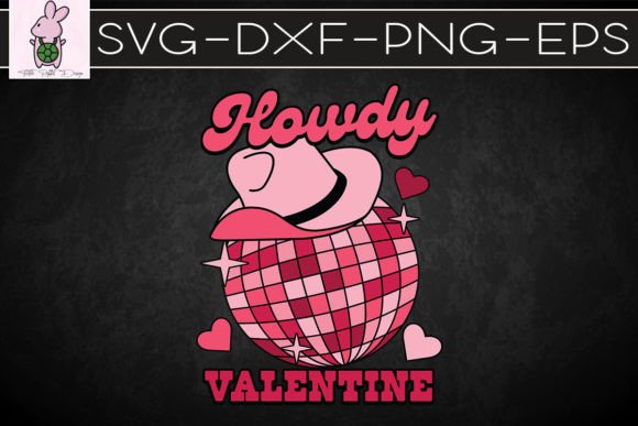 Howdy Valentine Disco Ball Graphic for Crafts Review