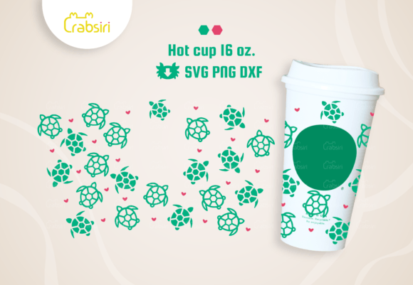 Sea Turtle Hot Cup 16oz SVG: Graphics & Crafts Review
