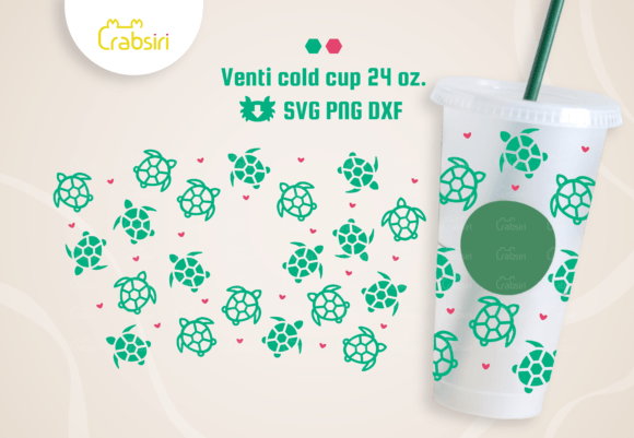 Sea Turtle Venti Cold Cup SVG – Graphics & Crafts Review
