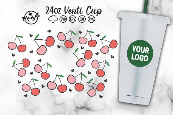 Valentine's Day Cold Cup Wrap SVG: Graphics & Crafts Review