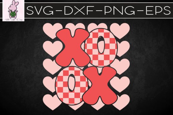 XO Checkered Valentine Charm: Review for Graphics & Crafts